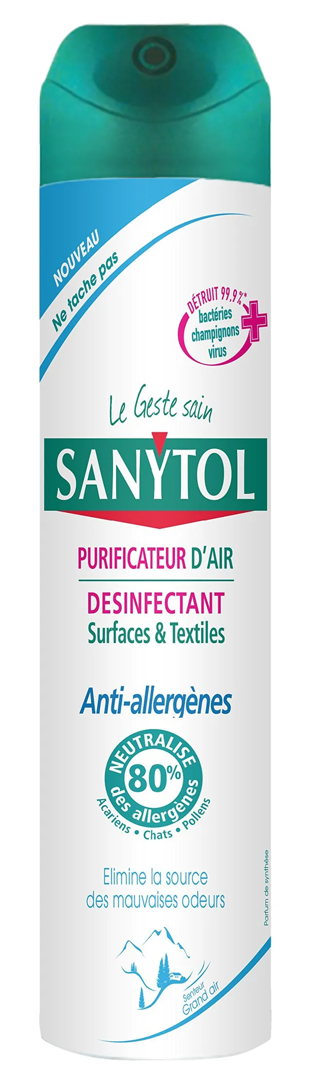 sanytol-d-sinfectant-purificateur-d-air-surfaces-et-textiles-anti-allerg-nes-gra image 1