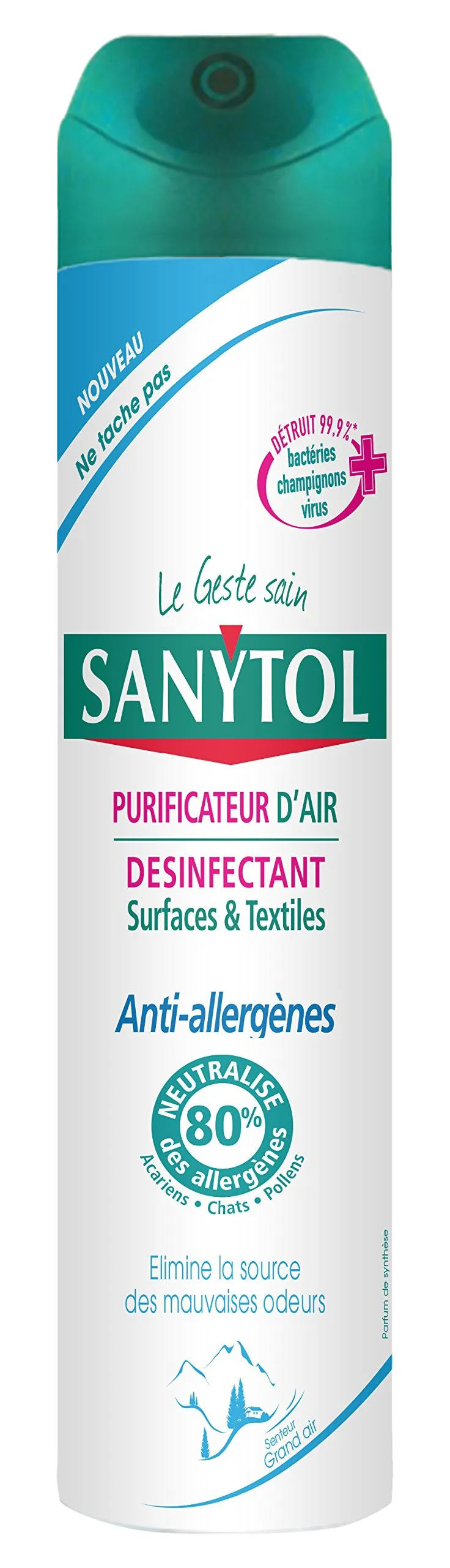 sanytol-d-sinfectant-purificateur-d-air-surfaces-et-textiles-anti-allerg-nes-gra image 1