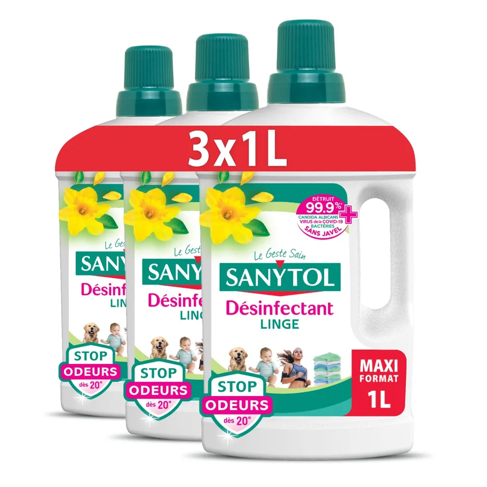 sanytol-d-sinfectant-linge-stop-odeurs-envol-e-de-printemps-1l-lot-de-3-bact-ric image 1