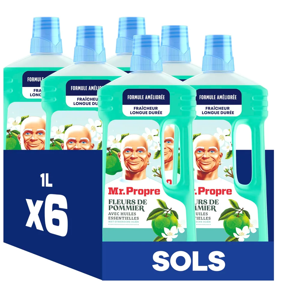mr-propre-nettoyant-liquide-sol-multi-usages-fleurs-de-pommier-1l-x6-grand-forma image 1