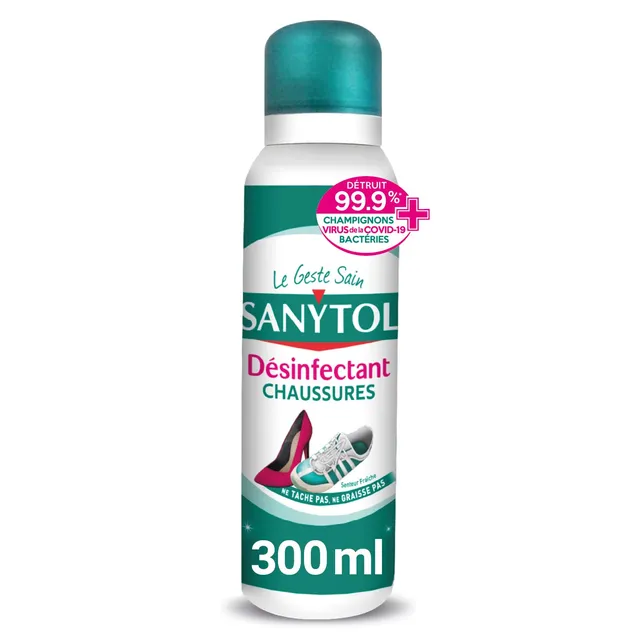 sanytol-d-sinfectant-d-sodorisant-chaussures-senteur-fra-che-150-ml-a-rosol-bact image 1