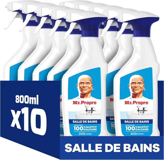 mr-propre-spray-nettoyant-salle-de-bain-fra-cheur-febreze-800ml-lot-de-10-formul image 1