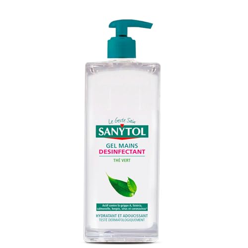 sanytol-gel-mains-d-sinfectant-th-vert-500-ml-bact-ricide-virucide-fongicide-san image 2