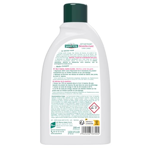 sanytol-d-tartrant-d-sinfectant-machine-laver-250-ml-anti-calcaire-anti-odeurs-a image 8