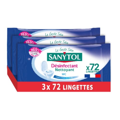 sanytol-lingettes-d-sinfectantes-wc-fra-cheur-marine-lot-de-3-x-72-bact-ricide-v image 6