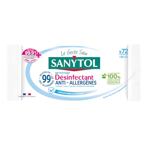 sanytol-lingettes-d-sinfectantes-multi-usages-anti-allerg-ne-x72-lot-de-3-216-li image 4
