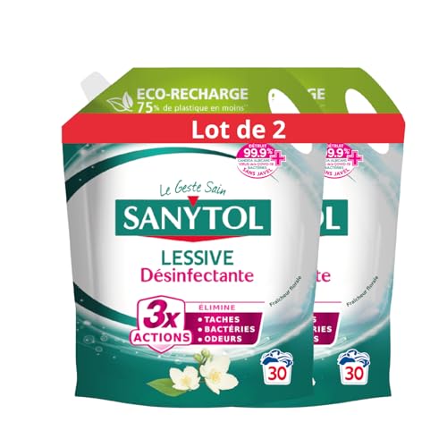 sanytol-recharge-lessive-d-sinfectante-fra-cheur-florale-1-5-l-lot-de-2-triple-a image 8