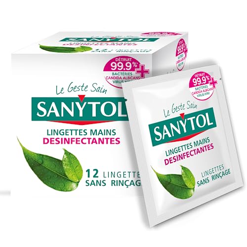 sanytol-lingettes-d-sinfectantes-individuelles-mains-th-vert-x-12-bact-ricide-vi image 5