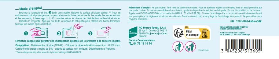 sanytol-lingettes-d-sinfectantes-multi-usages-anti-allerg-ne-x72-lot-de-3-216-li image 5
