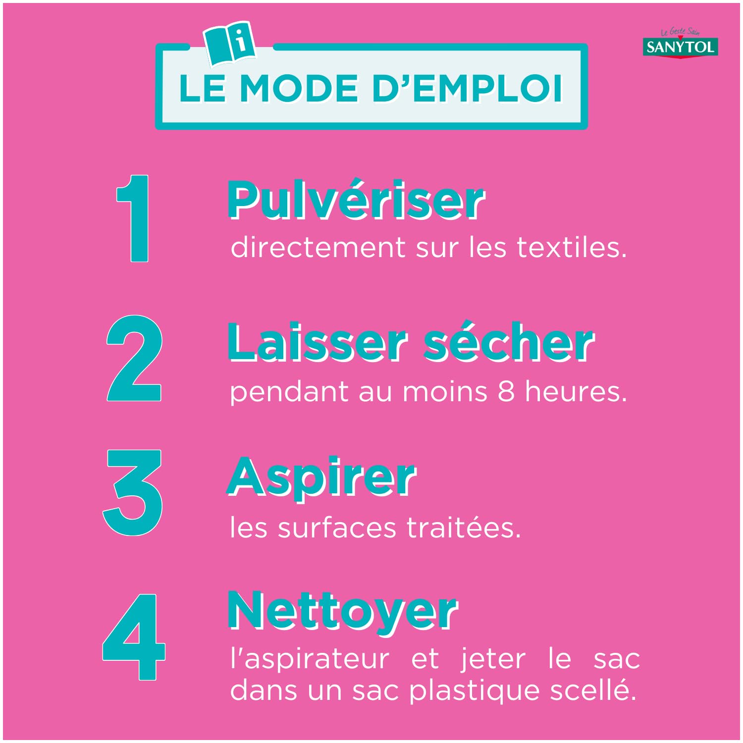 sanytol-d-sinfectant-anti-acariens-punaises-de-lit-et-puces-300-ml-lot-de-4-tiss image 8