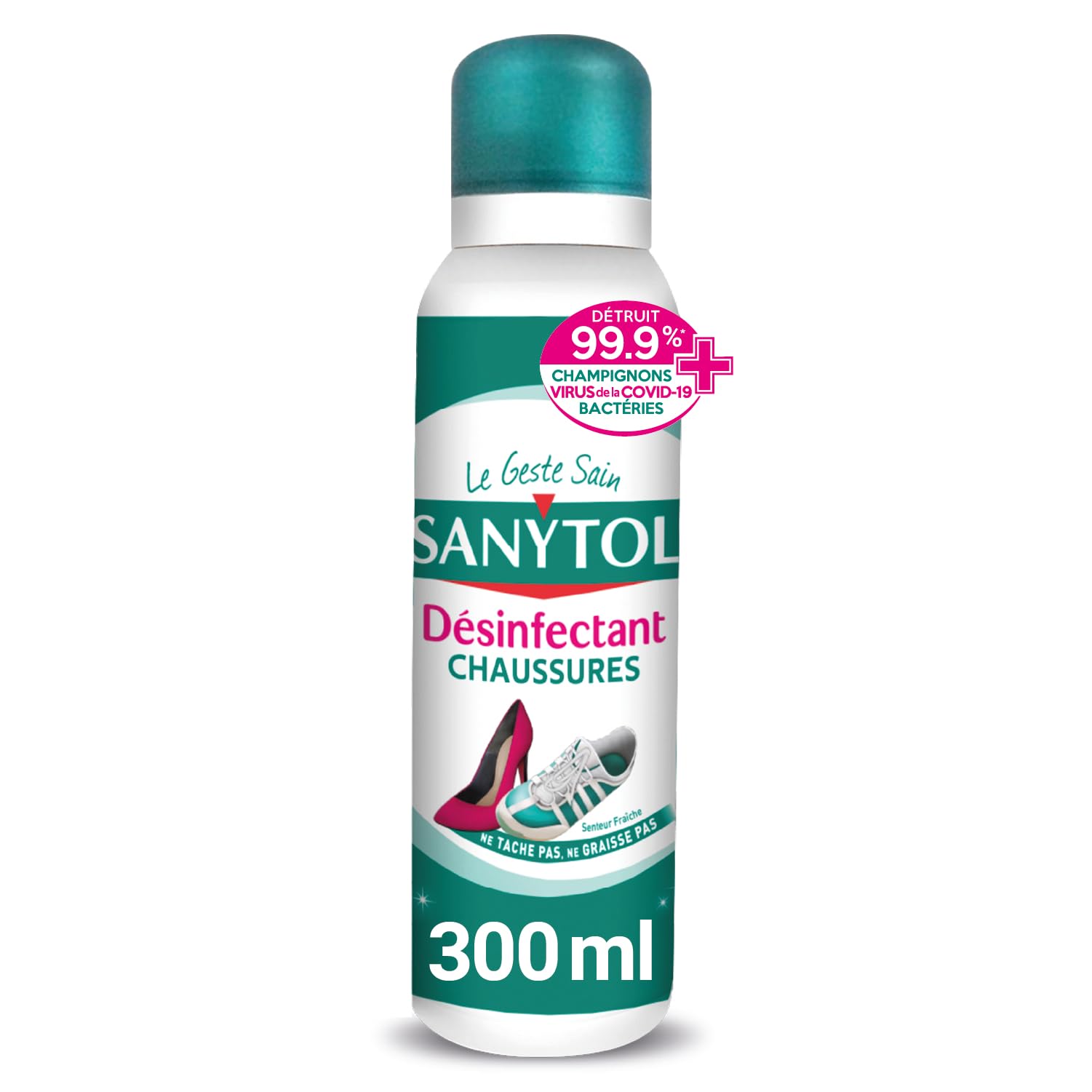 sanytol-d-sinfectant-d-sodorisant-chaussures-senteur-fra-che-150-ml-a-rosol-bact image 1