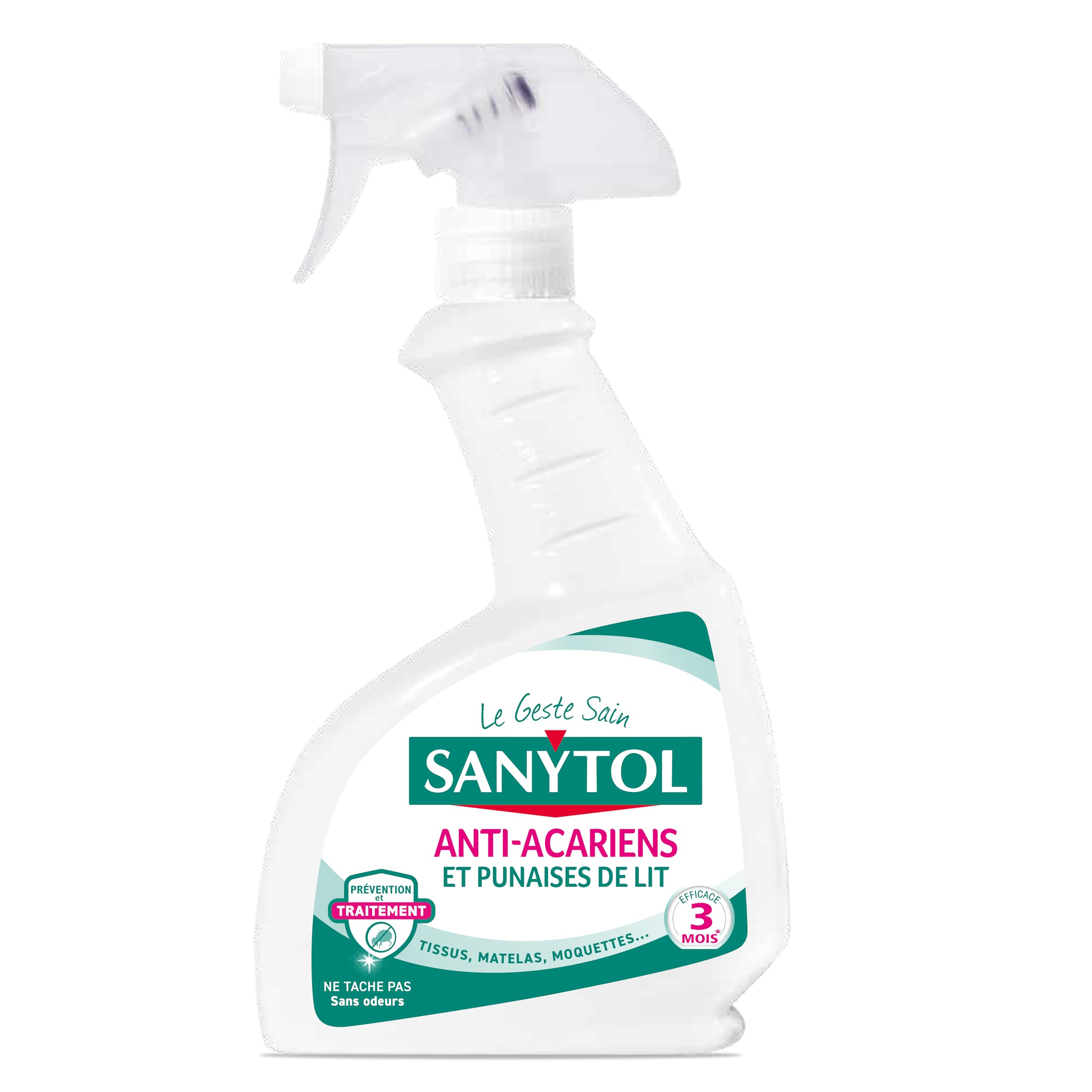 sanytol-d-sinfectant-anti-acariens-punaises-de-lit-et-puces-300-ml-lot-de-4-tiss image 2
