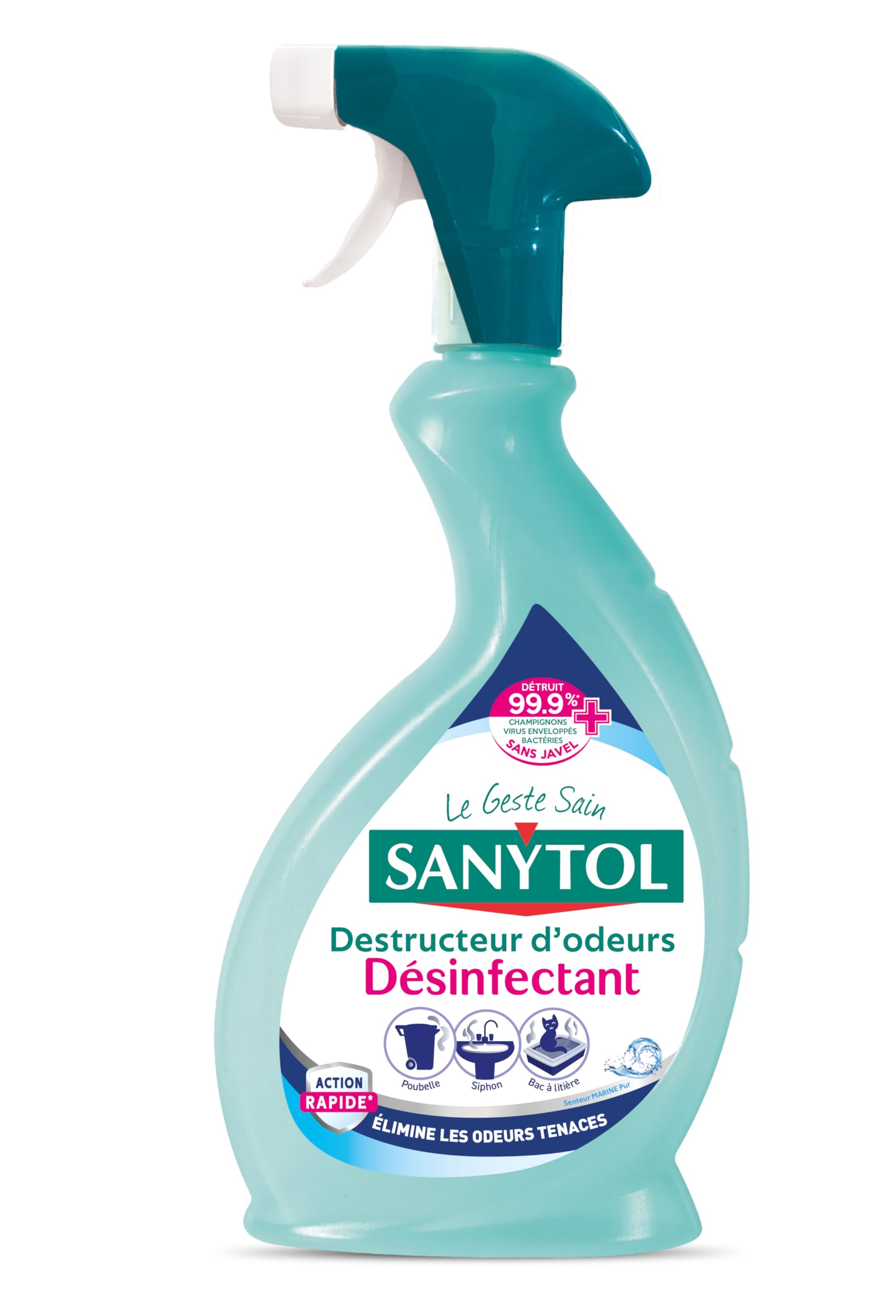 sanytol-d-sinfectant-destructeur-d-odeurs-senteur-marine-500-ml-lot-de-2-action- image 2