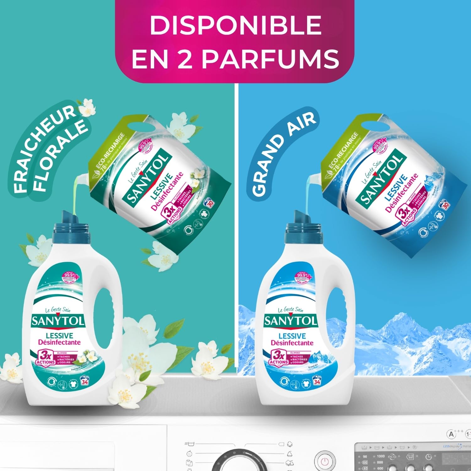 sanytol-lessive-d-sinfectante-fleurs-blanches-2-65-l-tout-type-de-linge-bact-ric image 5