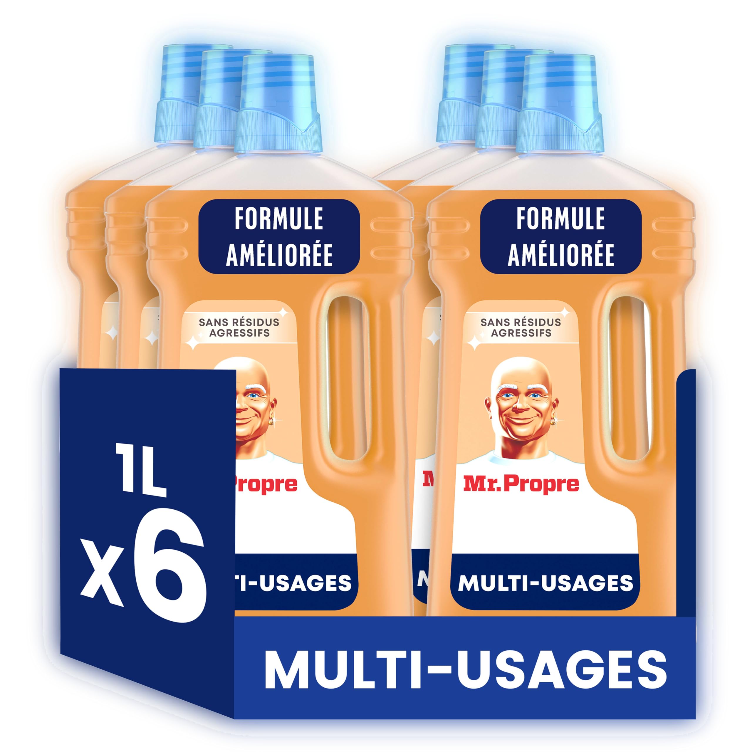 mr-propre-nettoyant-sol-multi-usages-savon-noir-fleurs-oranger-1l-lot-de-6-limin image 1