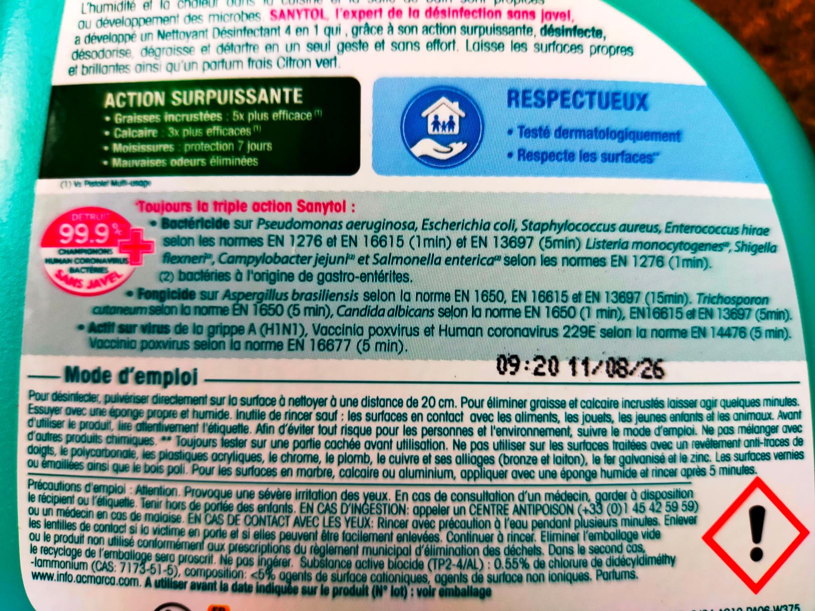 Vaporisateur défectueux